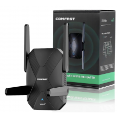Dual band Wide Range Comfast WiFi Extender/Repeater 1500Mbps - WiFi6 2.4/5/6GHZ